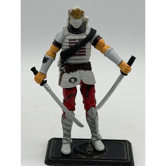 G.I. Joe Other - 2010 G.I. Joe Pursuit of Cobra Storm Shadow 1104 Action Figure Stand 3.75"